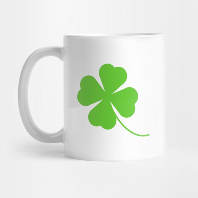 Lucky Four Leaf Clover Shamrock by Kelly Gigi